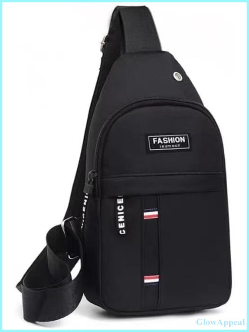 Adjustable Shoulder Backpack Messenger Bag Portable Chest Bag Outdoor Hiking